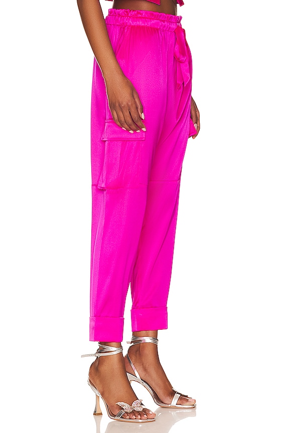 view 2 of 4 PANTALÓN CARMEN in Neon Pink
