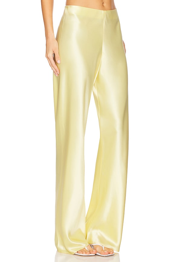 view 2 of 6 Bristol Mid Rise Pant in in Yuzu
