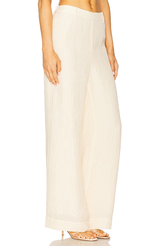 view 2 of 6 PANTALON TAILLE HAUTE PANT in Bone