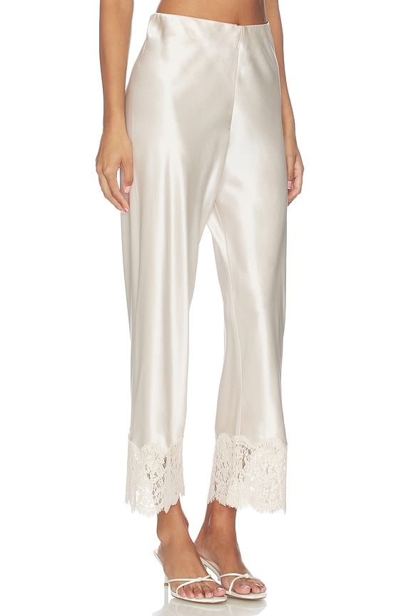 view 2 of 6 Bristol Lace Pant in Oat