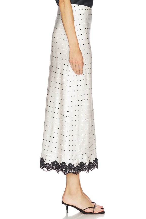 view 2 of 6 Teagan Skirt in Pin Dot