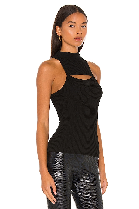 view 2 of 4 Dafina Rib Cami in Black