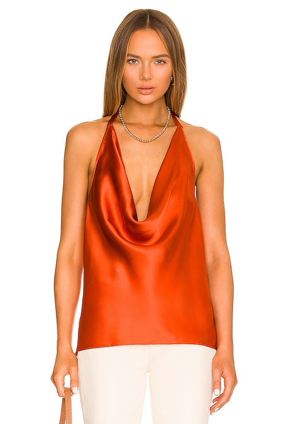 view 2 of 5 Jackie Cami in Burnt Orange
