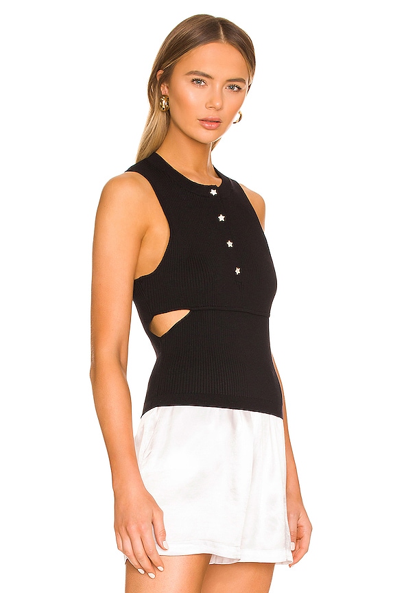 view 2 of 5 Pippy Rib Knit Top in Black