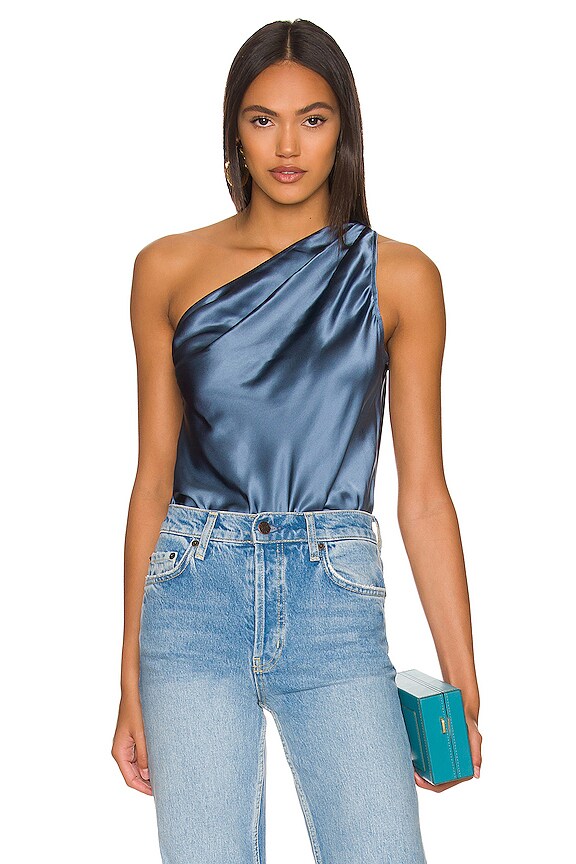 CAMI NYC Darby Bodysuit in Aegean REVOLVE