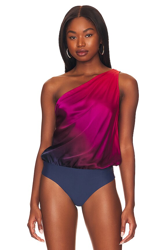 view 2 of 5 DARBY 바디수트 in Cosmo Ombre