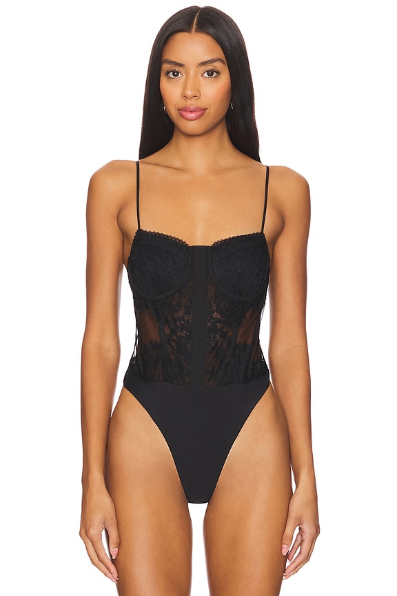 view 2 of 5 Riona Bodysuit in Black
