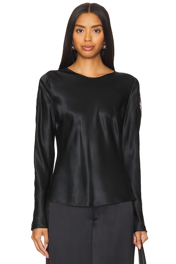 view 2 of 6 Alandra Top in Black