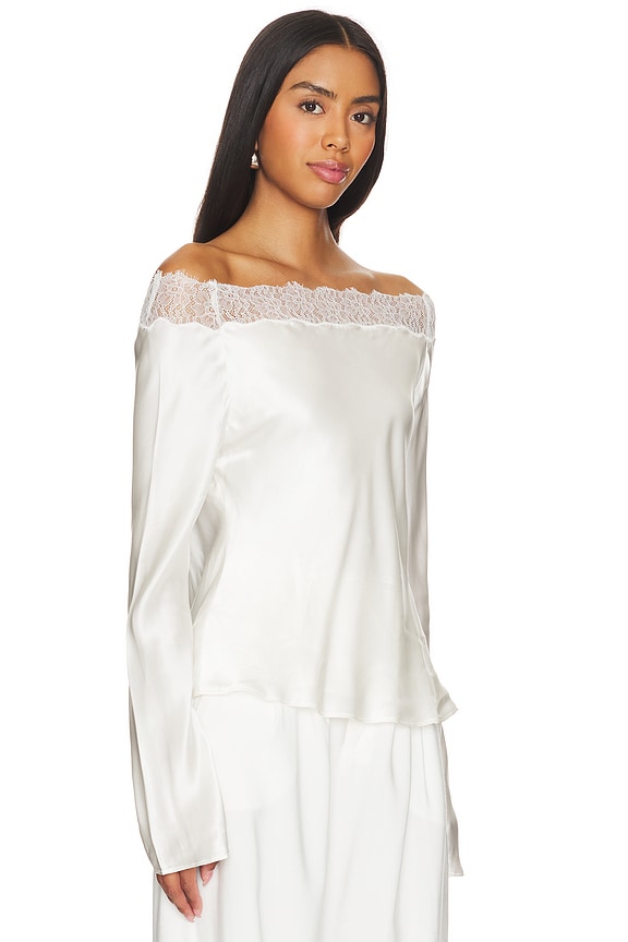 view 2 of 4 Safira Top in White