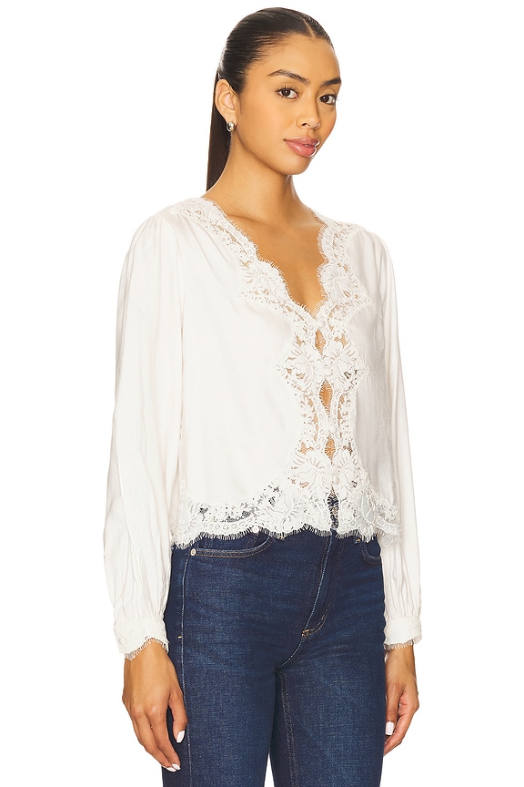 view 2 of 4 BLUSA YURI in Macadamia