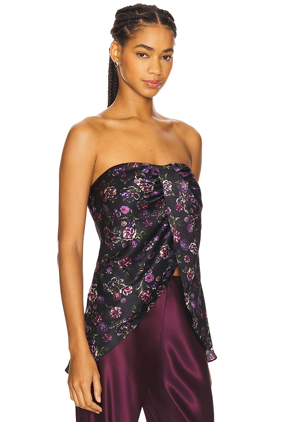 view 2 of 4 Bonita Strapless Camisole in Mini Dark & Stormy