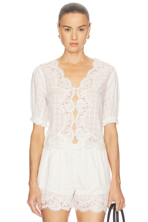 view 1 of 5 Junie Top in White