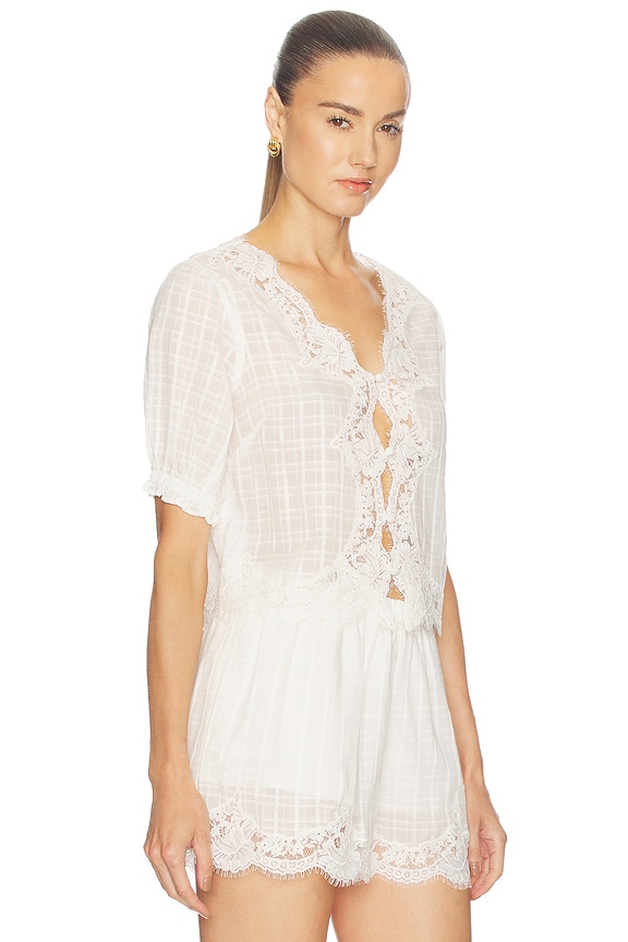 view 2 of 5 Junie Top in White