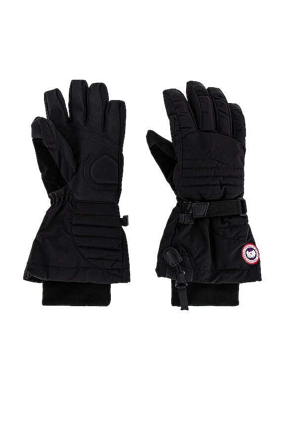 view 2 of 2 Ladies Down Gloves in Black