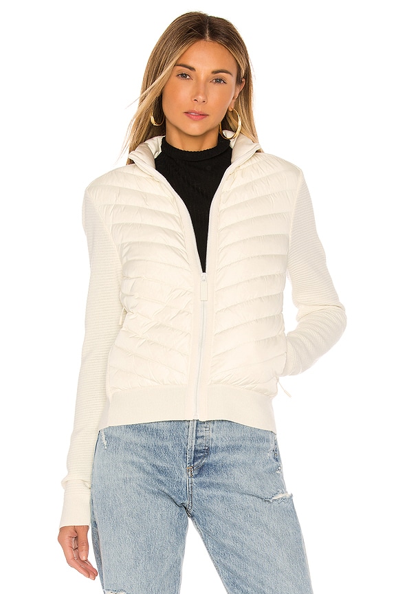 view 2 of 5 Hybridge Knit Jacket in Cotton Grass