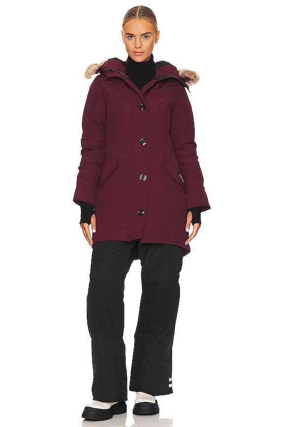 view 2 of 6 Rossclair Parka in Bordeaux
