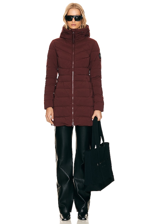 view 2 of 6 MANTEAU CLAIR in Garnet Stone