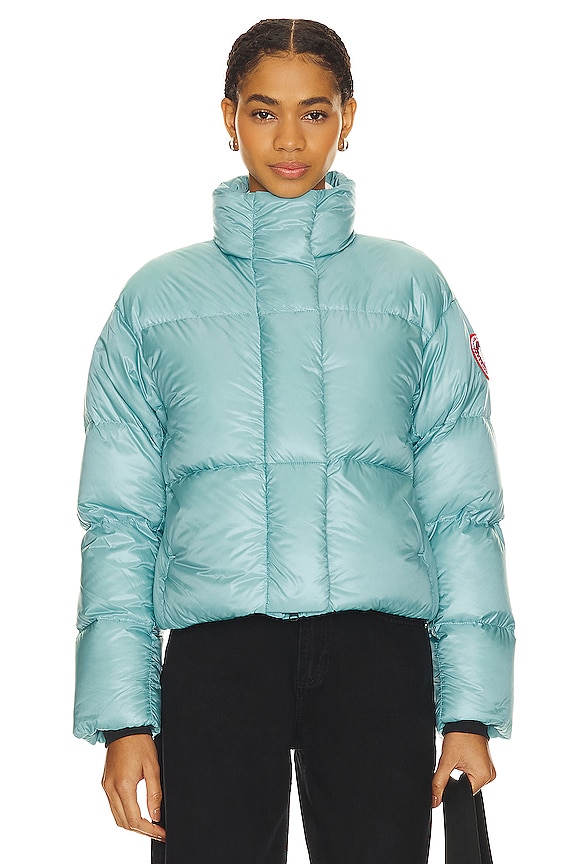 view 2 of 7 Cypress Cropped Puffer in Boulevard Blue