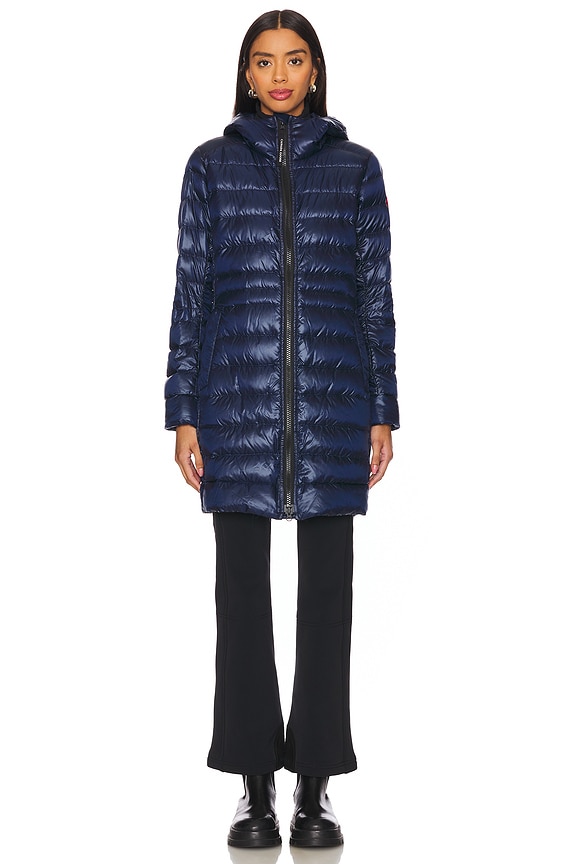 view 2 of 5 Cypress Hooded Jacket in Atlantic Navy