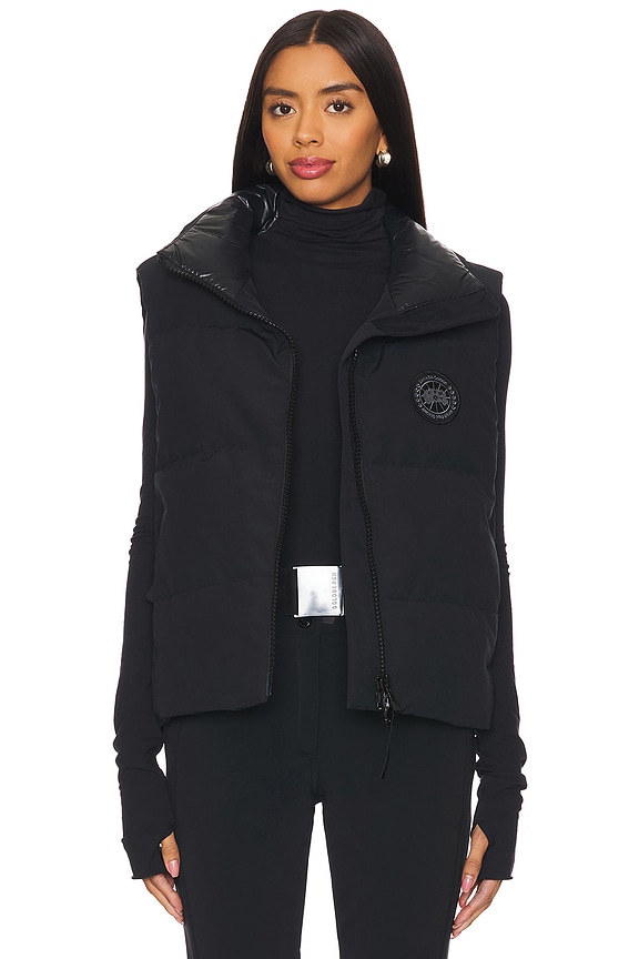 view 2 of 6 Grandview Cropped Vest in Black