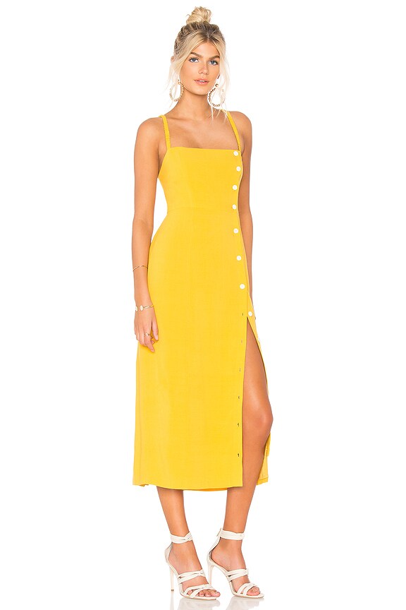 view 2 of 3 Janette Midi Dress in Saffron