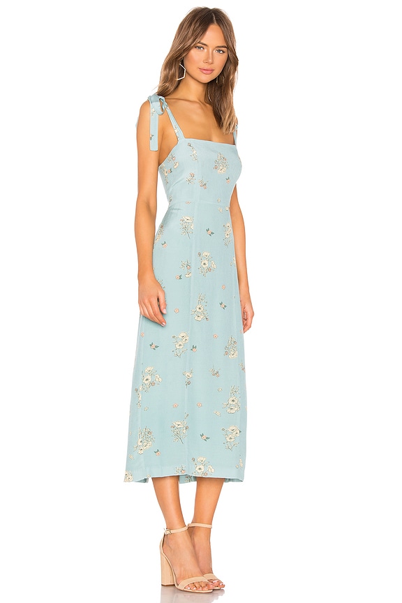 view 2 of 3 Camille Midi Dress in Poppy Print