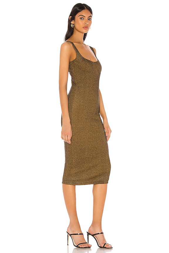 view 2 of 3 Lola Bustier Bodycon Dress in Speckle