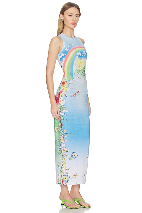 view 2 of 4 VESTIDO ALODA MIDI in Multi