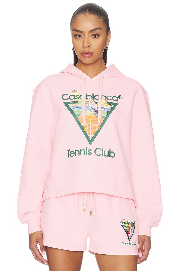 view 1 of 4 SUDADERA HOODIE in Pink Loopback