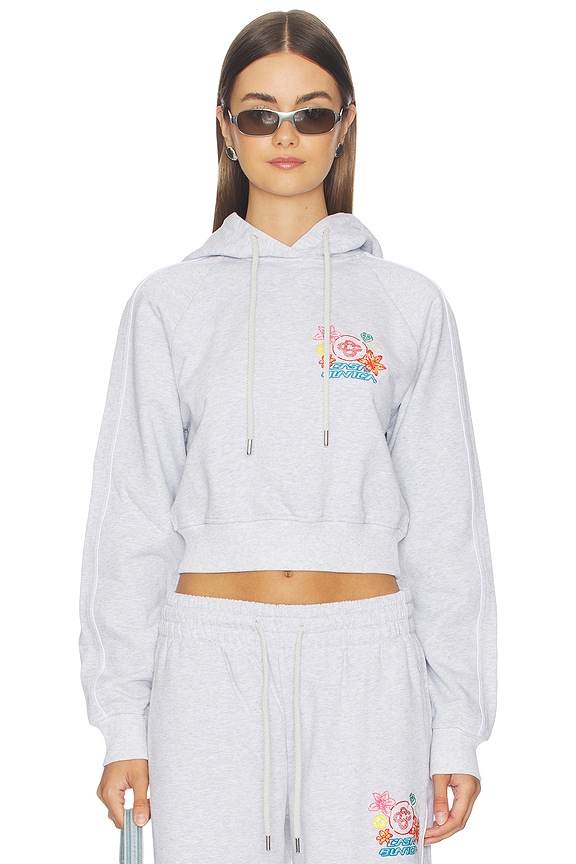 view 1 of 5 SUDADERA EMBROIDERED in Grey Marle