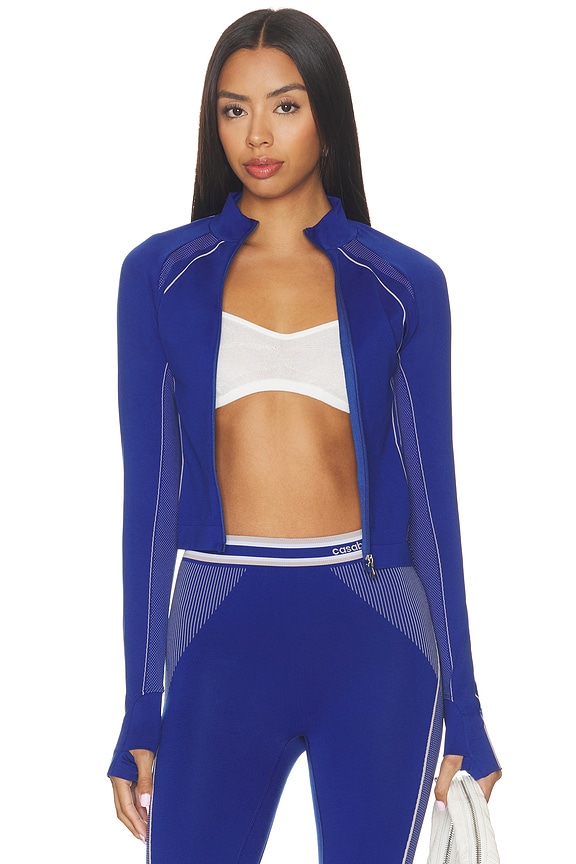 view 2 of 5 CHAQUETA SEAMLESS in Seamless Blue