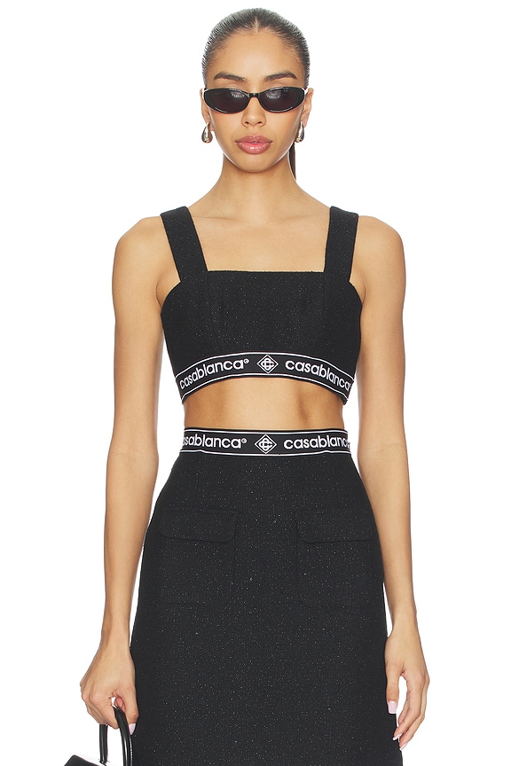 view 1 of 5 SUJETADOR TOP in Black