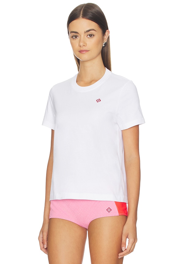 view 2 of 5 Classic Fitted Tee in Bright White