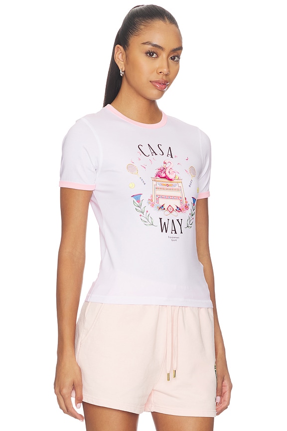 view 2 of 4 Longline Ringer Tee in Pima Casaway