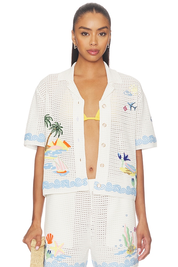 view 1 of 7 CAMISA OASIS in Oasis