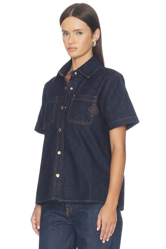 view 2 of 5 Denim Shirt in Indigo