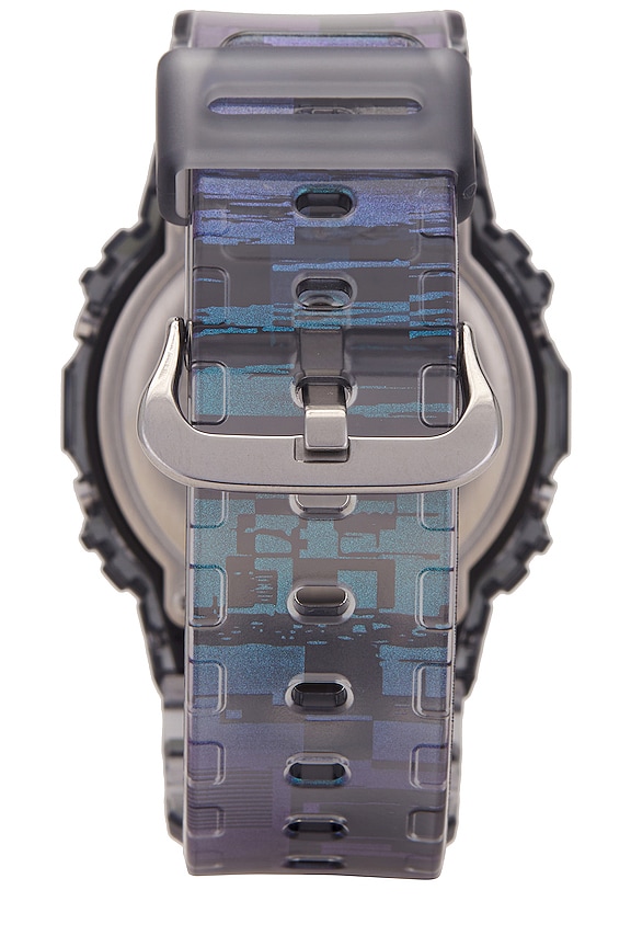 view 2 of 4 시계 in Clear & Blue