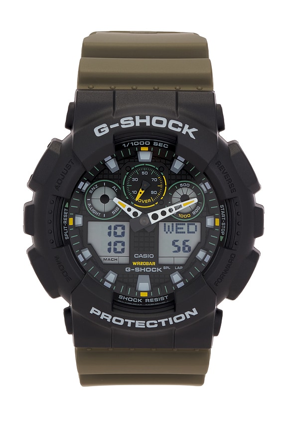 view 1 of 4 GA100 Utility Series Watch in Black & Beige