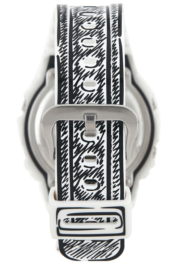 view 2 of 4 x Joshua Vides Collaboration Watch in White & Black