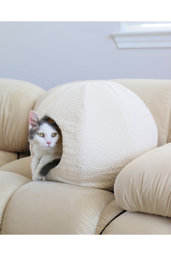 view 2 of 4 Moon Pet Cave in White