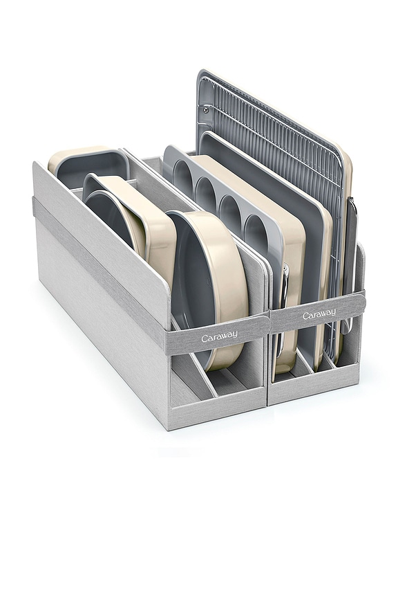 view 2 of 3 LOT DE MOULES À PÂTISSERIE NON-TOXIC CERAMIC NON-STICK MEGA BAKEWARE SET in Cream