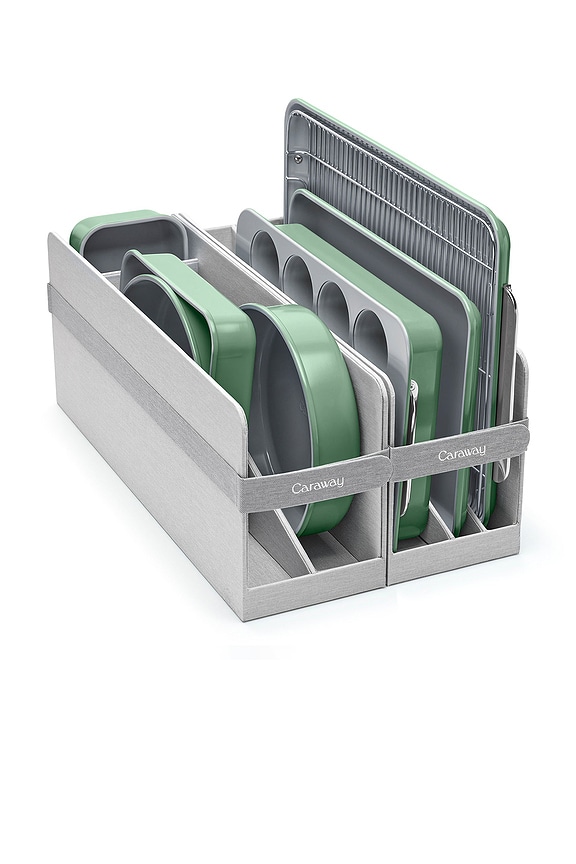 view 2 of 3 JUEGO DE UTENSILIOS PARA HORNEAR NON-TOXIC CERAMIC NON-STICK MEGA BAKEWARE SET in Sage