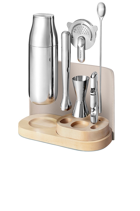 view 2 of 4 6 Piece Bar Set in Cream