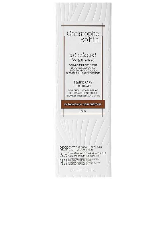 view 2 of 2 TEMPORARY COLOR GEL ヘアカラージェル in Light Chestnut