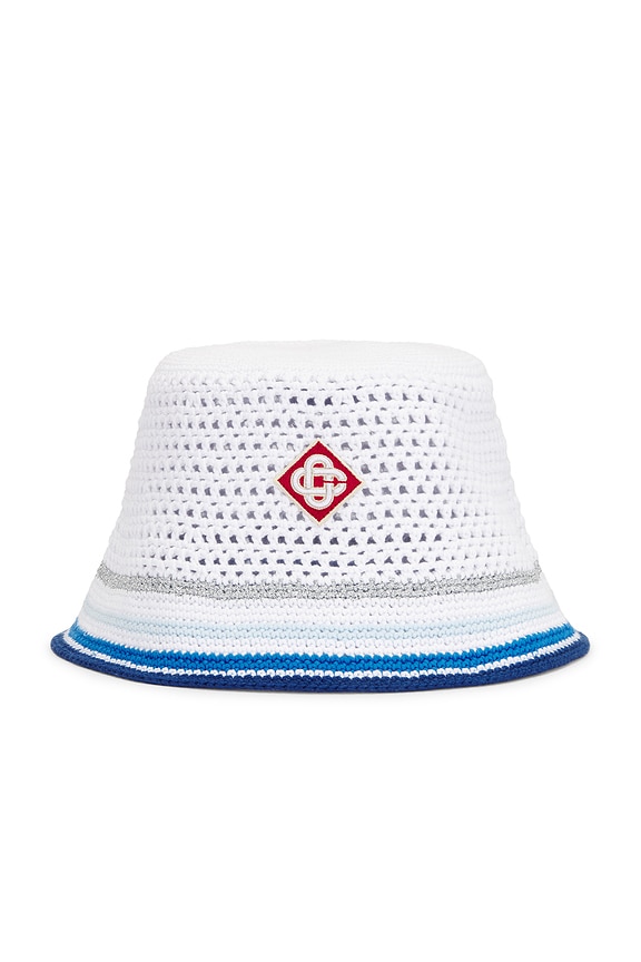 view 1 of 2 SOMBRERO in White & Blue
