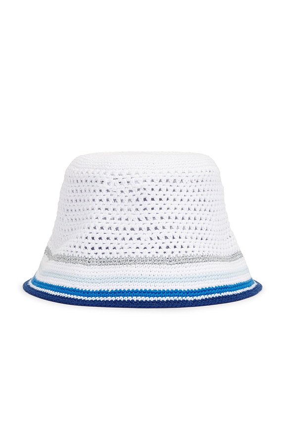 view 2 of 2 SOMBRERO in White & Blue