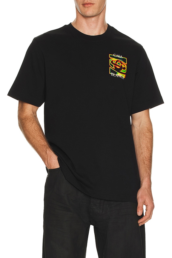 view 2 of 4 Heat Map Classic T-Shirt in Black
