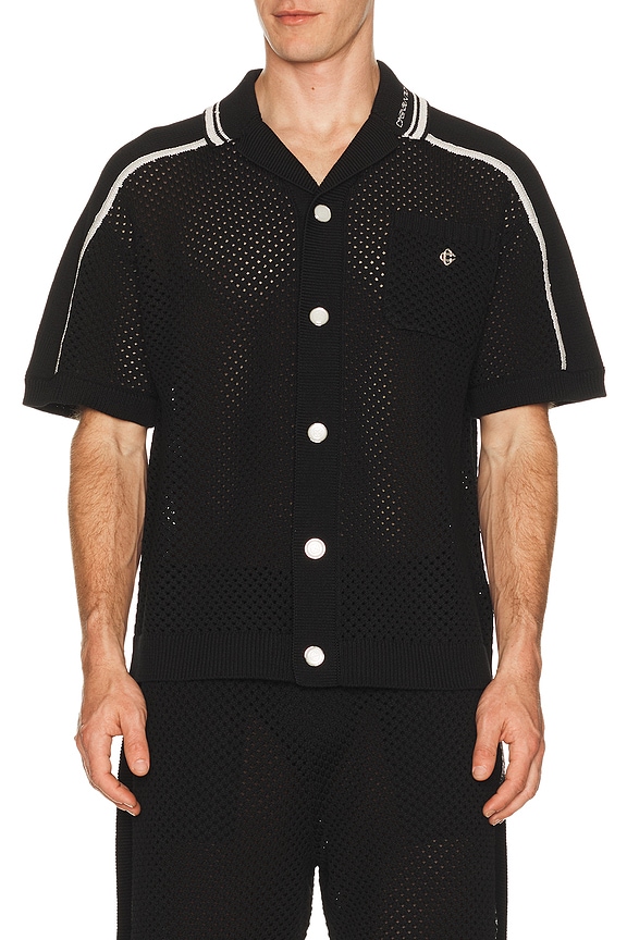 view 2 of 5 Casablanca Mesh Shirt in Black