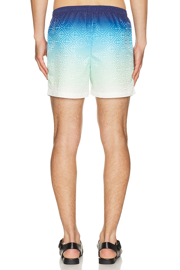 view 2 of 5 Jacquard Swim Shorts in Gradient Monogram