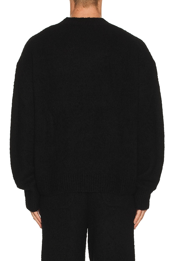 view 2 of 4 Logo Knit Sweater in Black